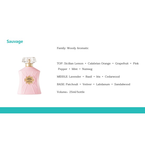 LONKOOM EDEN'S FANTASIA Perfume 25ml, Woody Aromatic Long‑Lasting Eau De Parfum Spray